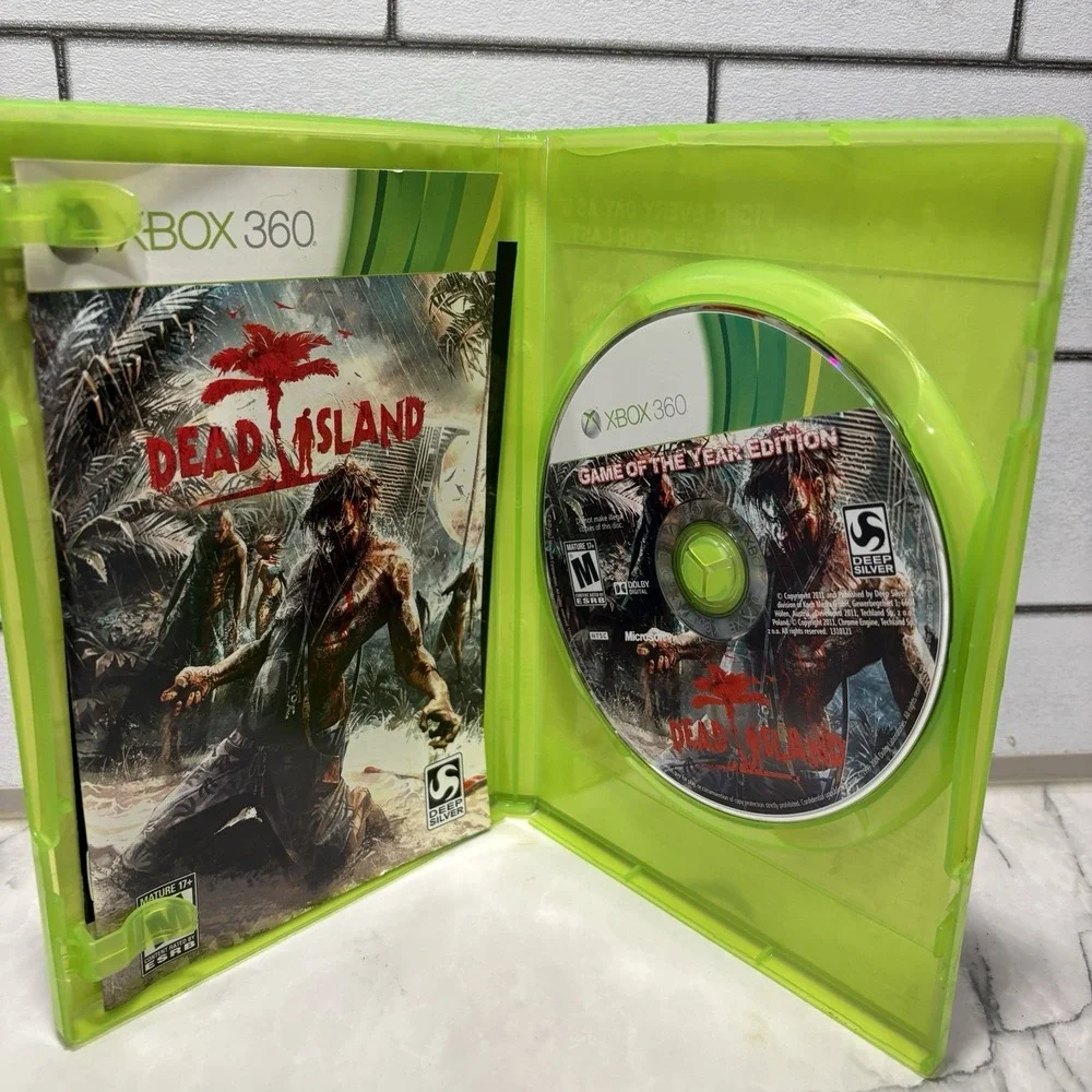 Dead Island Game of the Year Edition Platinum Hits Xbox 360 CIB Manual Tested
